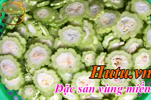 Khổ qua rừng khô mướp đắng rừng khô rửa sạch thái lát