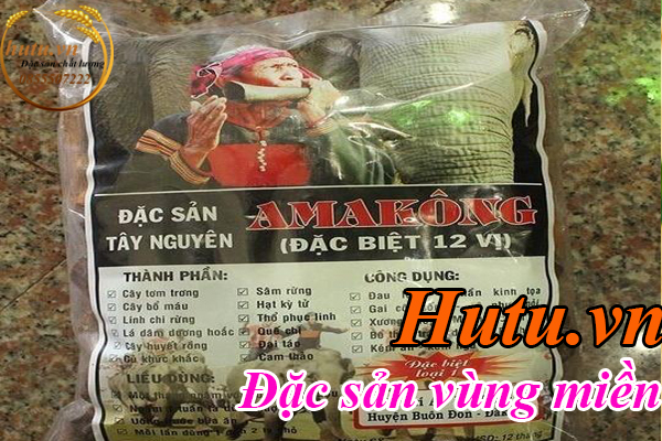 Thang thuốc Amakong 12 vị hàng chính hãng Buôn Ma Thuột