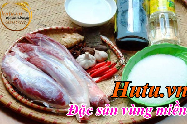 Nguyên liệu làm món bắp bò ngâm mắm