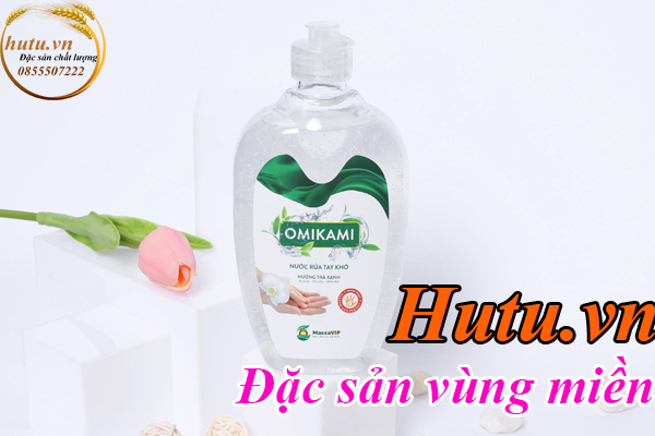 nước rửa tay khô dạng gel giá rẻ Omikami