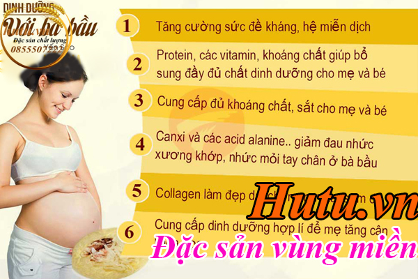 Yến sào cho bà bầu công dụng tuyệt vời