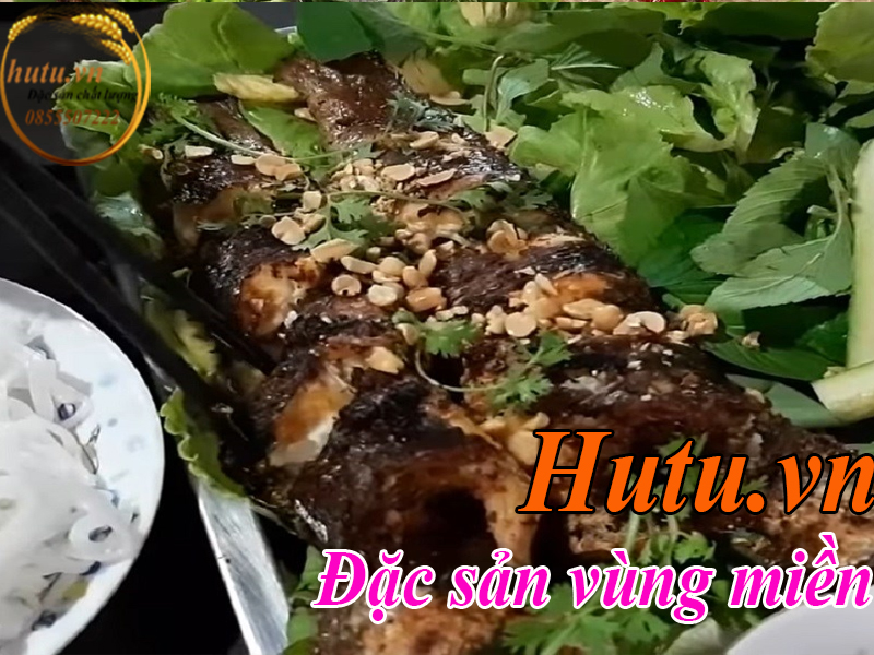 cá lóc nướng riềng sả đặc sản Ninh Bình