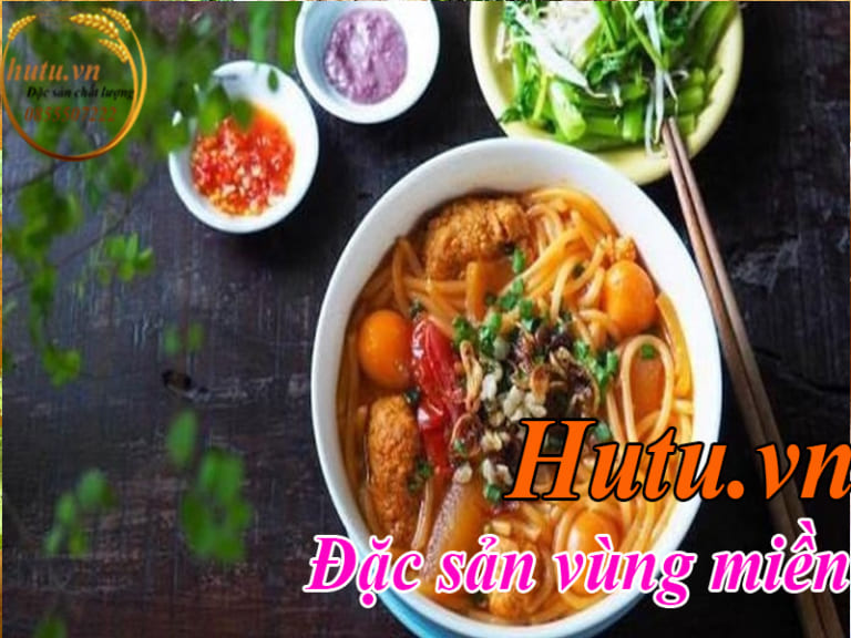 Bún đỏ cao nguyên Kon Tum - Hương vị đặc trưng của núi rừng Tây Nguyên ...