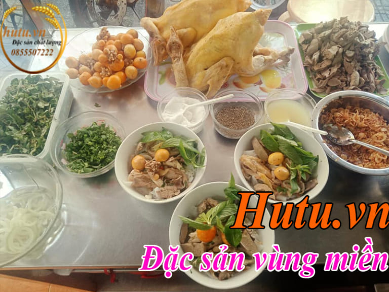 Bánh ướt lòng gà đặc sản Đà Lạt - Hutu.vn - Đặc sản vùng miền chất lượng