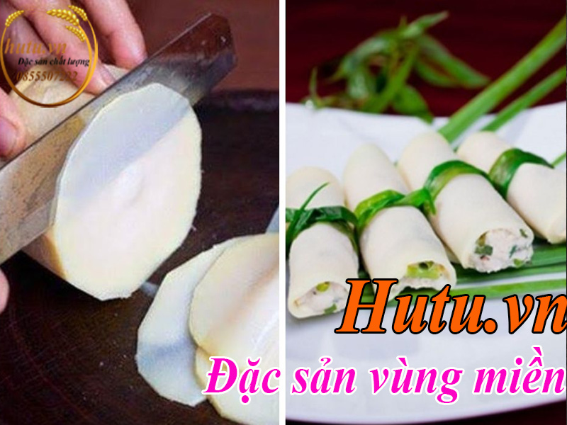 Đặc sản Yên Bái măng vầu cuốn thịt ngon lạ miệng