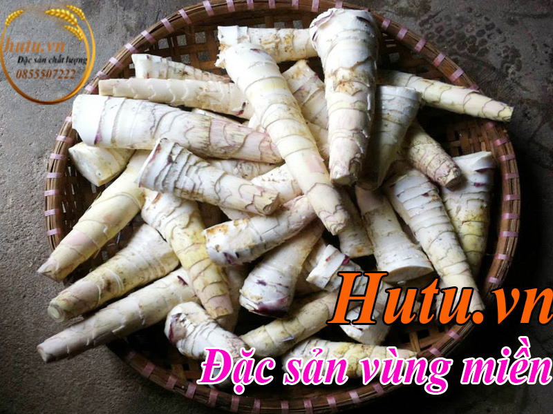 Măng vầu cuốn thịt với nguyên liệu tự nhiên